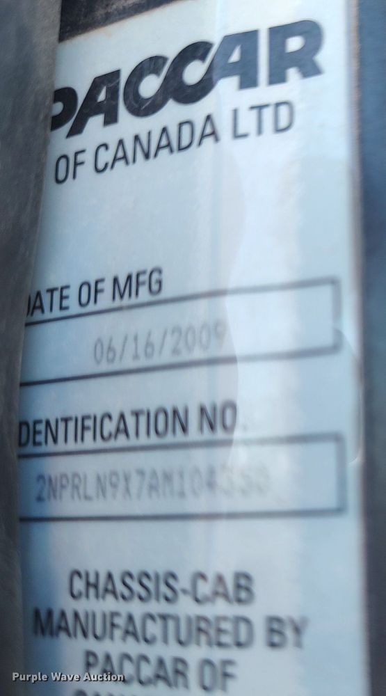 image for item DQ0488 2010 Peterbilt 340  dump truck