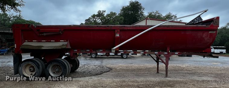 image for item DQ2033 1999 Clement RKHL3226  end dump trailer