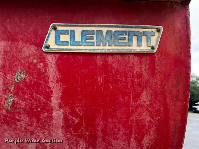 image for item DQ2033 1999 Clement RKHL3226  end dump trailer