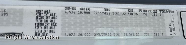 image for item DR5233 2006 Freightliner Business Class M2 106  box truck