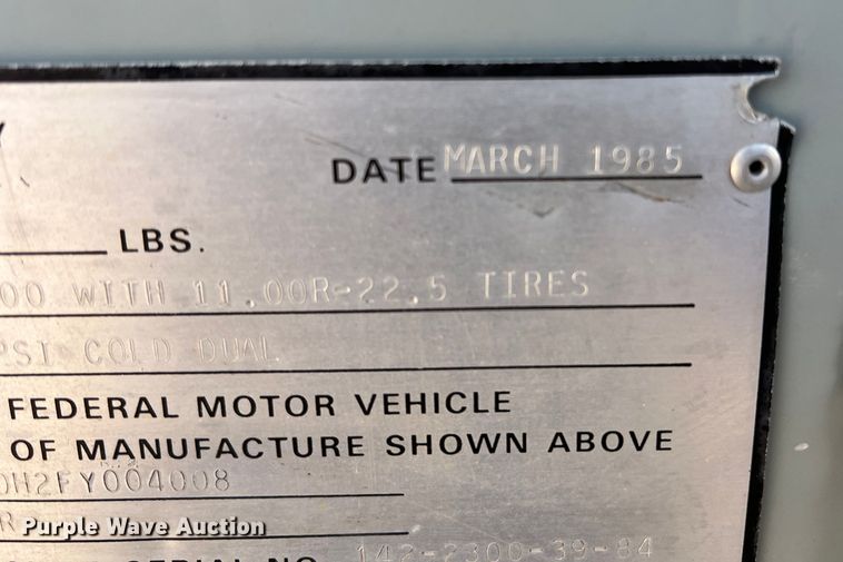 image for item DR5566 1985 Kolberg  sand trailer