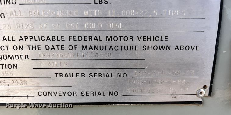 image for item DR5566 1985 Kolberg  sand trailer