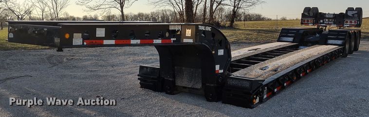 image for item DR8168 2014 Trail King TK110HDG-533  lowboy equipment trailer
