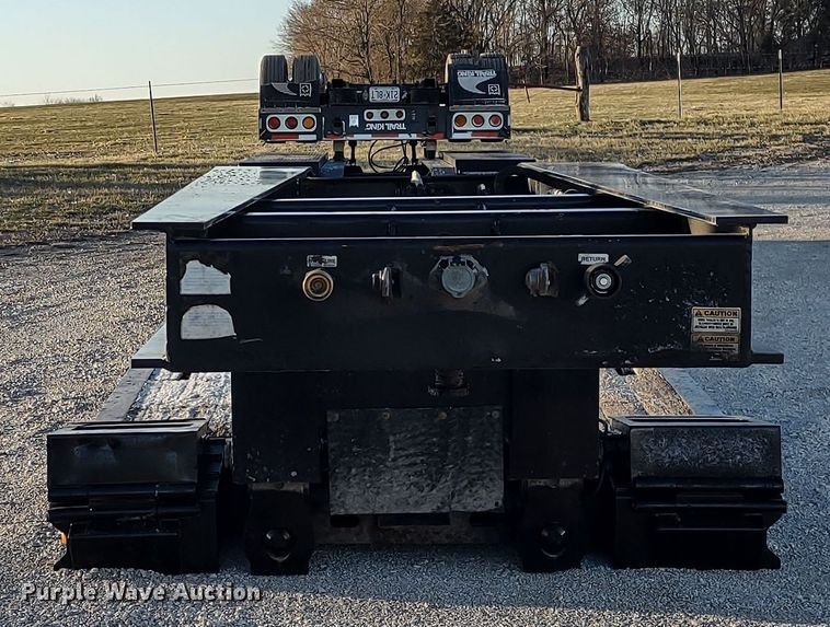 image for item DR8168 2014 Trail King TK110HDG-533  lowboy equipment trailer