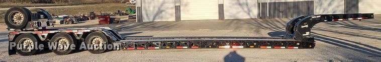image for item DR8168 2014 Trail King TK110HDG-533  lowboy equipment trailer
