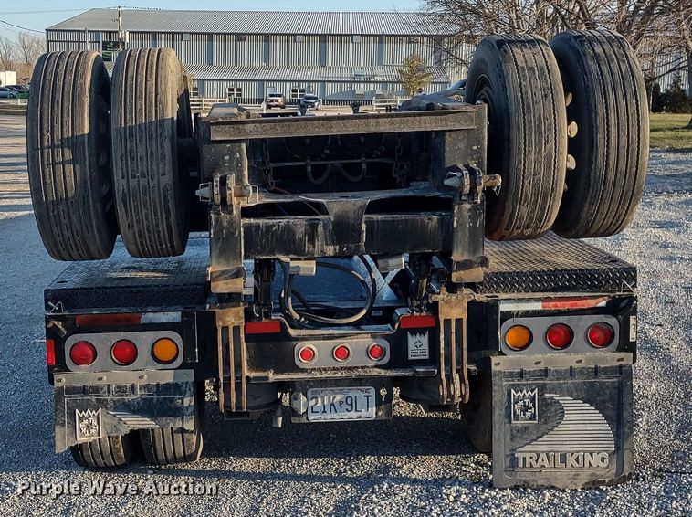 image for item DR8168 2014 Trail King TK110HDG-533  lowboy equipment trailer