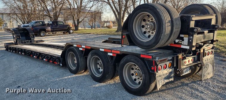 image for item DR8168 2014 Trail King TK110HDG-533  lowboy equipment trailer