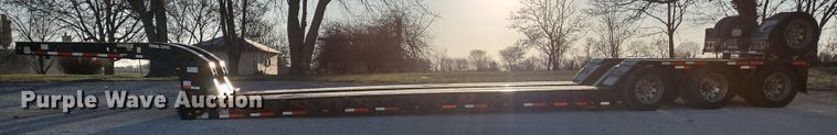 image for item DR8168 2014 Trail King TK110HDG-533  lowboy equipment trailer