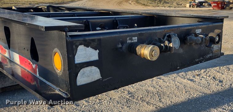 image for item DR8168 2014 Trail King TK110HDG-533  lowboy equipment trailer