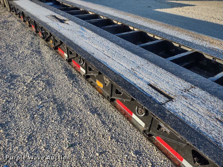 image for item DR8168 2014 Trail King TK110HDG-533  lowboy equipment trailer