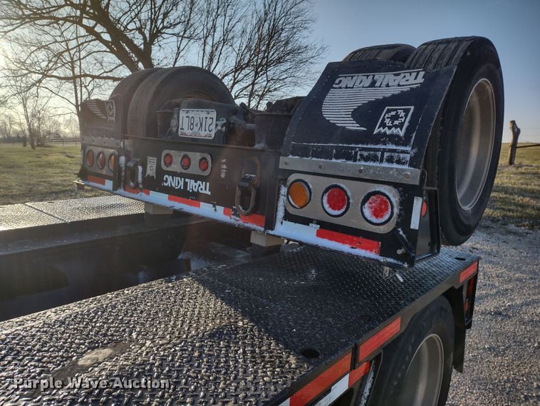 image for item DR8168 2014 Trail King TK110HDG-533  lowboy equipment trailer