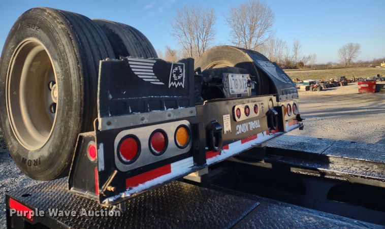image for item DR8168 2014 Trail King TK110HDG-533  lowboy equipment trailer