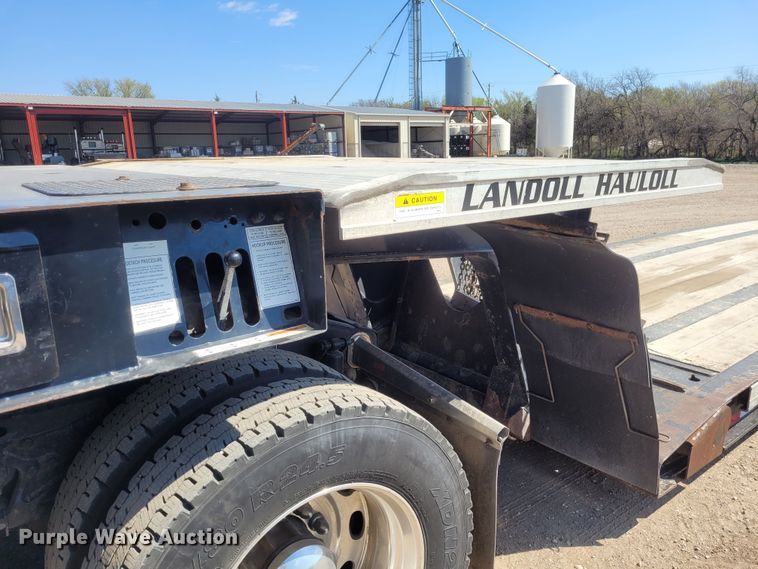image for item FC9209 2011 Landoll Hauloll 835  lowboy equipment trailer