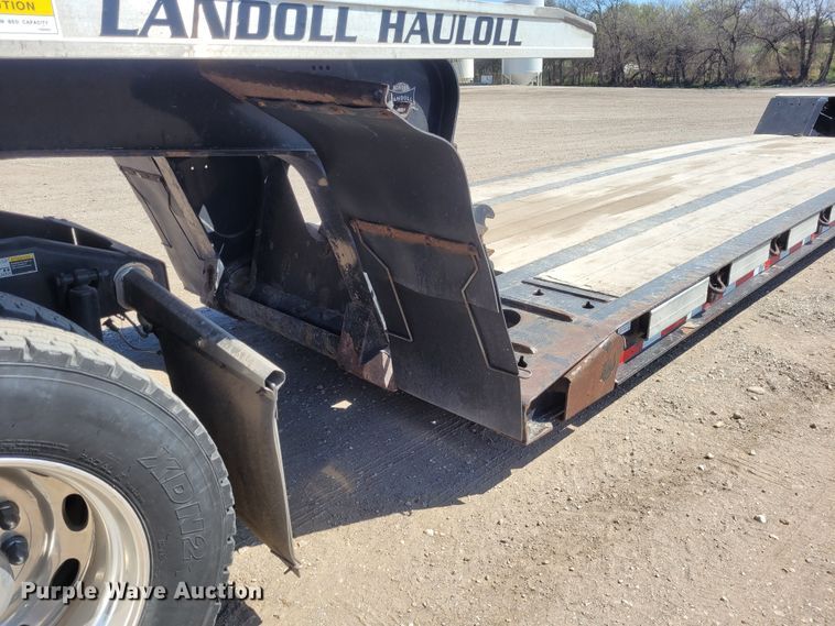 image for item FC9209 2011 Landoll Hauloll 835  lowboy equipment trailer