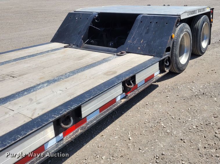 image for item FC9209 2011 Landoll Hauloll 835  lowboy equipment trailer