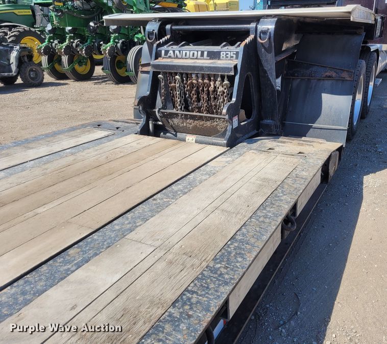 image for item FC9209 2011 Landoll Hauloll 835  lowboy equipment trailer