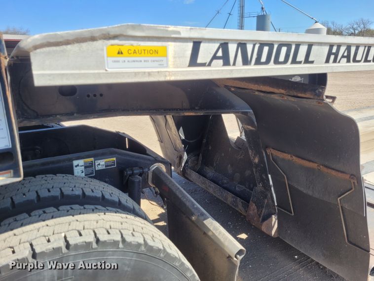 image for item FC9209 2011 Landoll Hauloll 835  lowboy equipment trailer