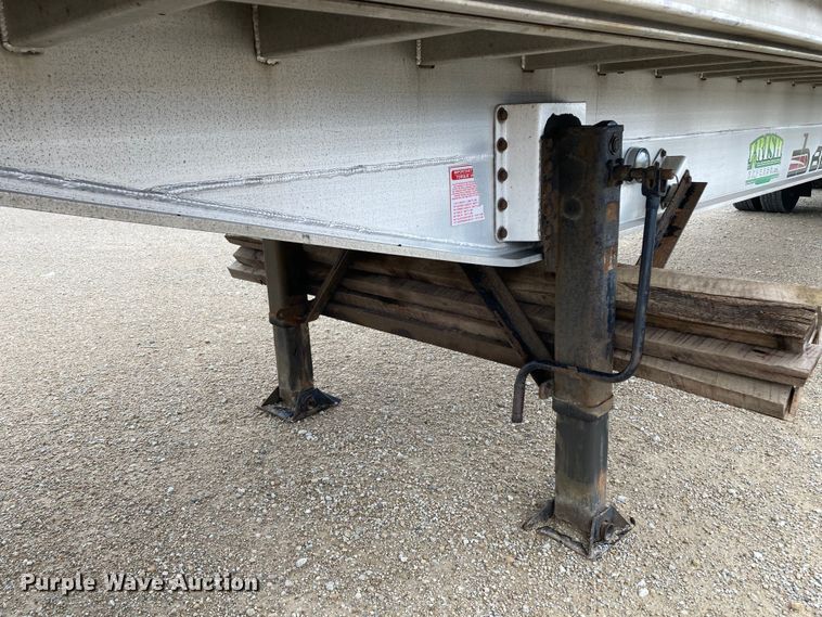 image for item HN9855 2012 Transcraft Benson AF53102-2-524  flatbed trailer
