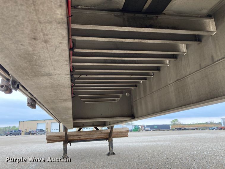 image for item HN9855 2012 Transcraft Benson AF53102-2-524  flatbed trailer