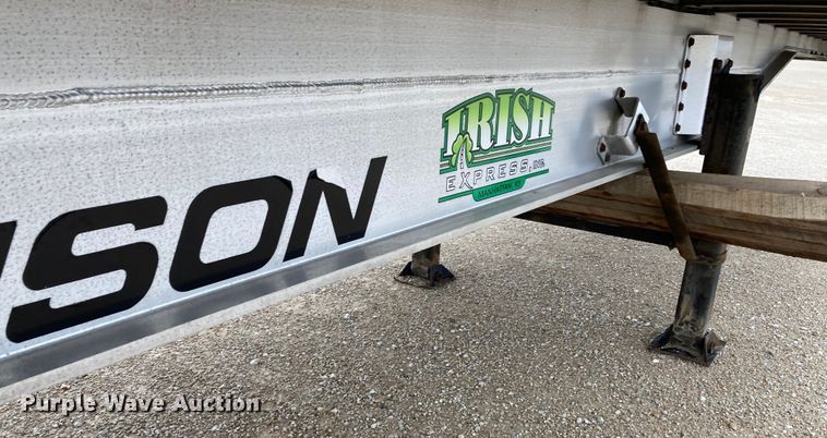 image for item HN9855 2012 Transcraft Benson AF53102-2-524  flatbed trailer