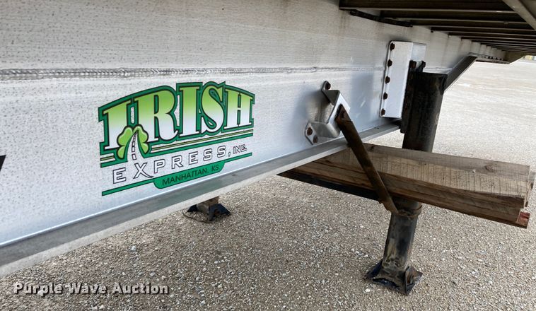 image for item HN9855 2012 Transcraft Benson AF53102-2-524  flatbed trailer