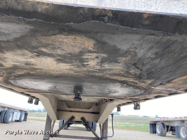 image for item HN9856 2012 Transcraft Benson AF53102-2-524  flatbed trailer