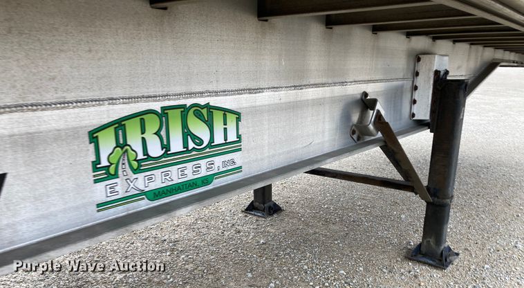 image for item HN9856 2012 Transcraft Benson AF53102-2-524  flatbed trailer