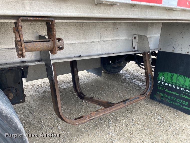 image for item HN9858 2013 Transcraft Benson AF53102-2-524  flatbed trailer