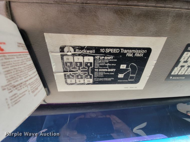 image for item HP9728 2000 Sterling A-Line  semi truck