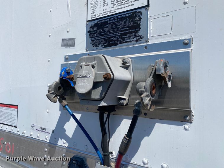 image for item KB9473 2005 Great Dane 7411TP-SA  dry van trailer