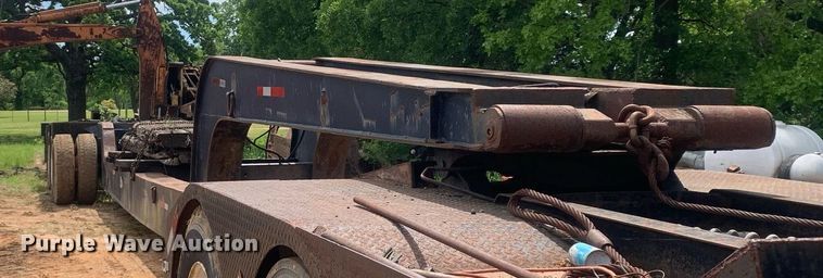 image for item LH9551 1962 Hamilton 3ALB-60  lowboy equipment trailer