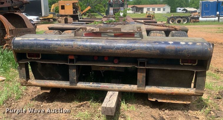 image for item LH9551 1962 Hamilton 3ALB-60  lowboy equipment trailer