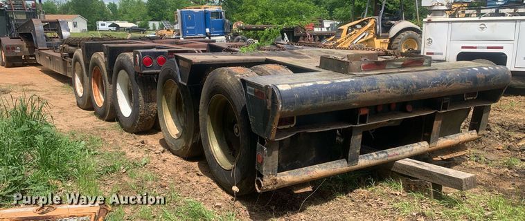 image for item LH9551 1962 Hamilton 3ALB-60  lowboy equipment trailer