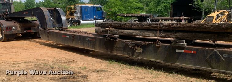 image for item LH9551 1962 Hamilton 3ALB-60  lowboy equipment trailer