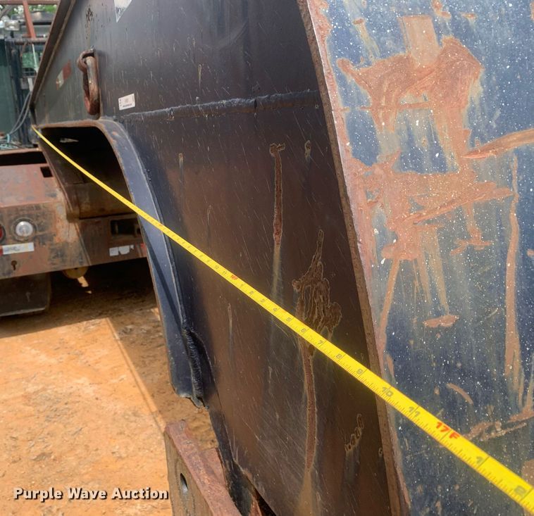 image for item LH9551 1962 Hamilton 3ALB-60  lowboy equipment trailer