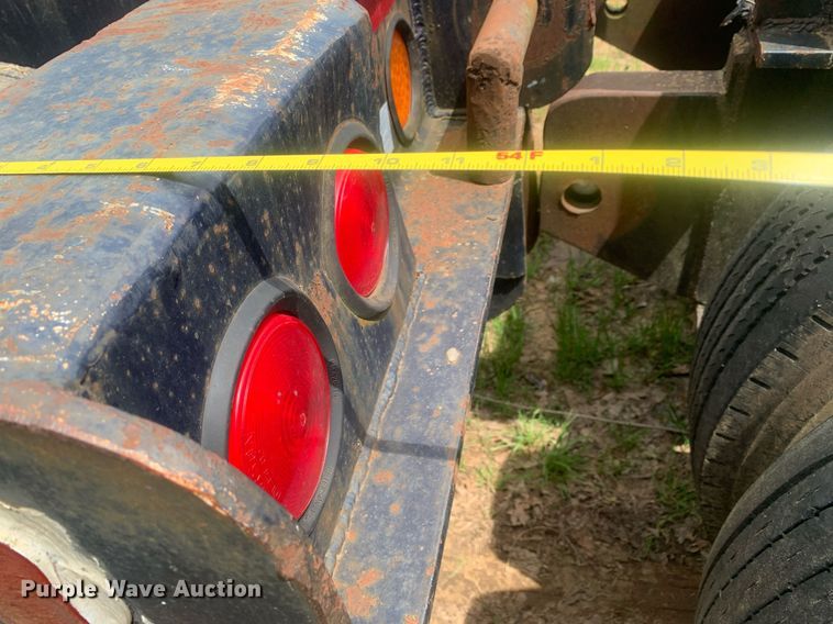 image for item LH9551 1962 Hamilton 3ALB-60  lowboy equipment trailer