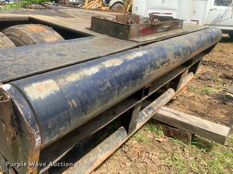 image for item LH9551 1962 Hamilton 3ALB-60  lowboy equipment trailer