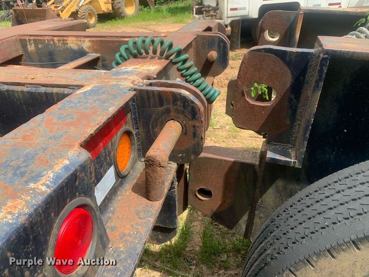 image for item LH9551 1962 Hamilton 3ALB-60  lowboy equipment trailer