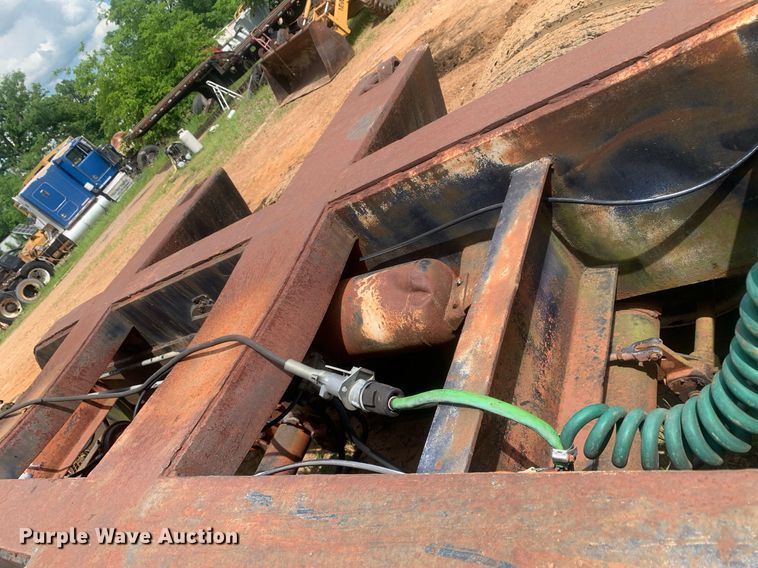 image for item LH9551 1962 Hamilton 3ALB-60  lowboy equipment trailer