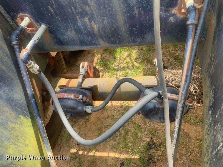 image for item LH9551 1962 Hamilton 3ALB-60  lowboy equipment trailer