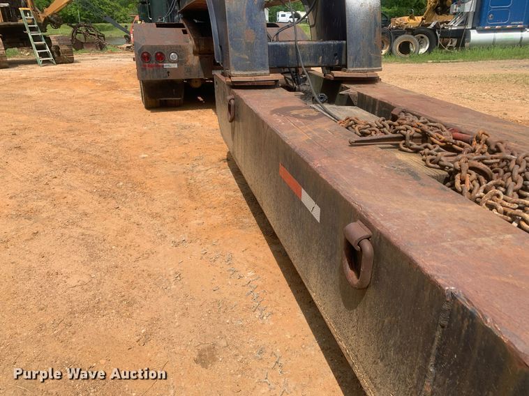 image for item LH9551 1962 Hamilton 3ALB-60  lowboy equipment trailer