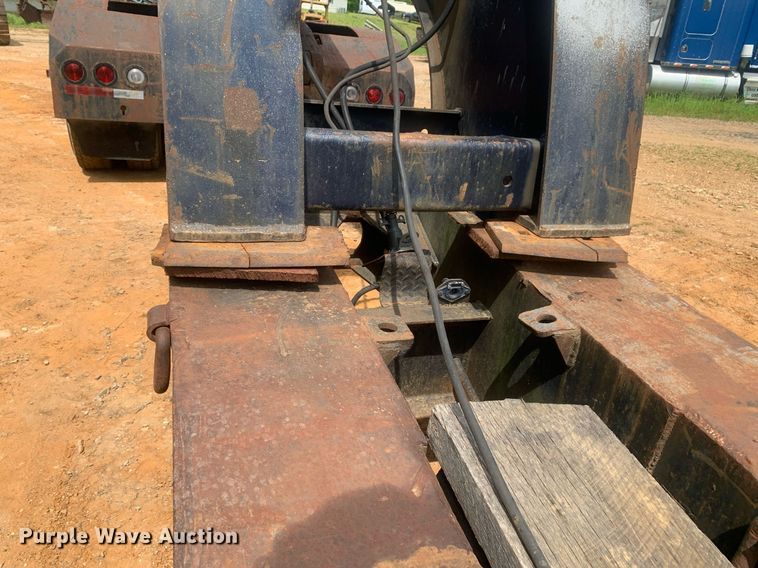 image for item LH9551 1962 Hamilton 3ALB-60  lowboy equipment trailer