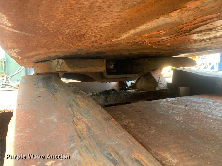 image for item LH9551 1962 Hamilton 3ALB-60  lowboy equipment trailer