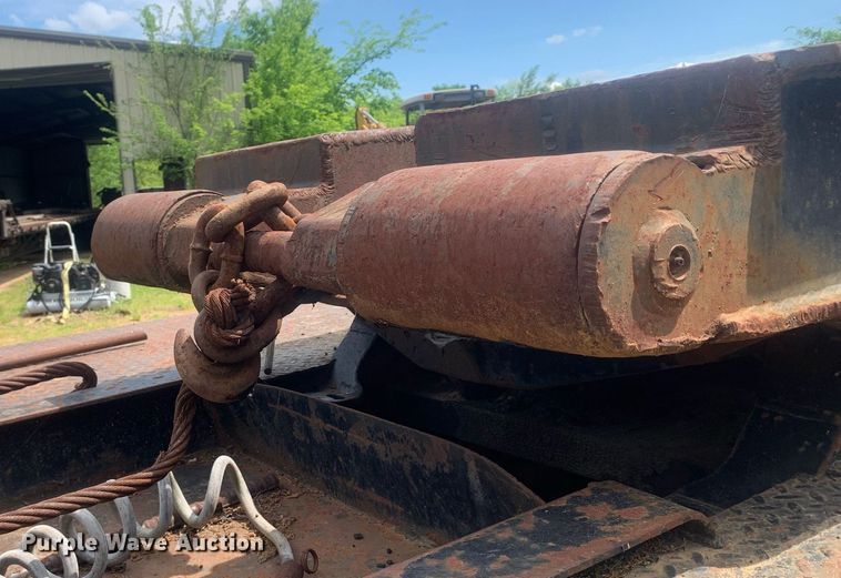 image for item LH9551 1962 Hamilton 3ALB-60  lowboy equipment trailer