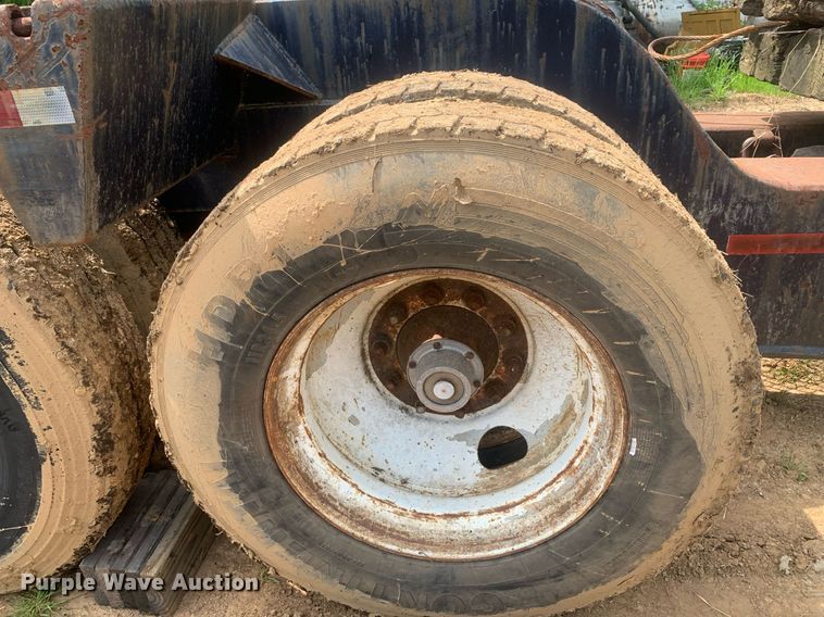 image for item LH9551 1962 Hamilton 3ALB-60  lowboy equipment trailer