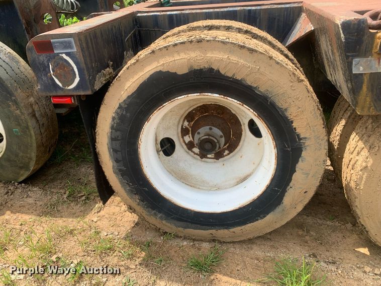 image for item LH9551 1962 Hamilton 3ALB-60  lowboy equipment trailer