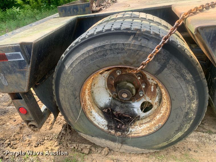 image for item LH9551 1962 Hamilton 3ALB-60  lowboy equipment trailer