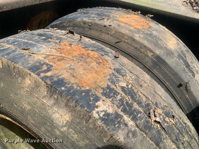 image for item LH9551 1962 Hamilton 3ALB-60  lowboy equipment trailer