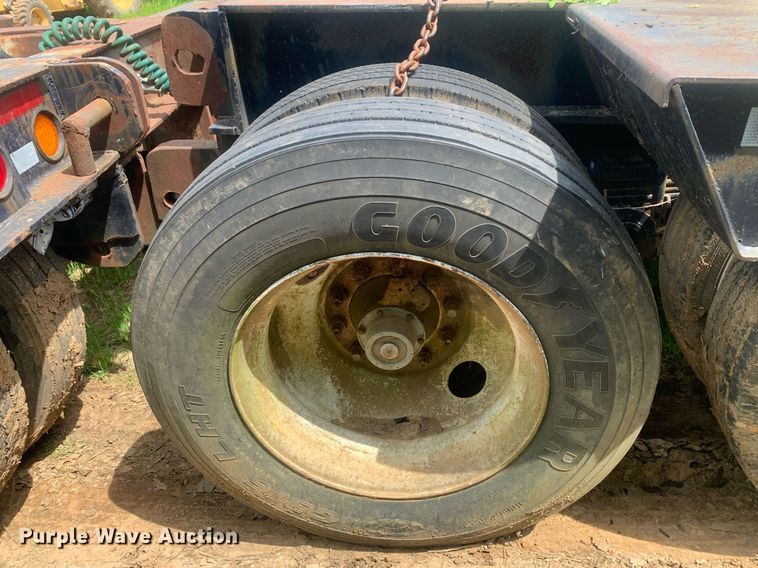 image for item LH9551 1962 Hamilton 3ALB-60  lowboy equipment trailer