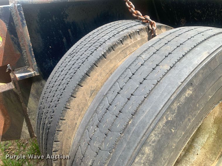 image for item LH9551 1962 Hamilton 3ALB-60  lowboy equipment trailer